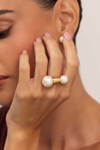 Anaash Node Embellished Ring 