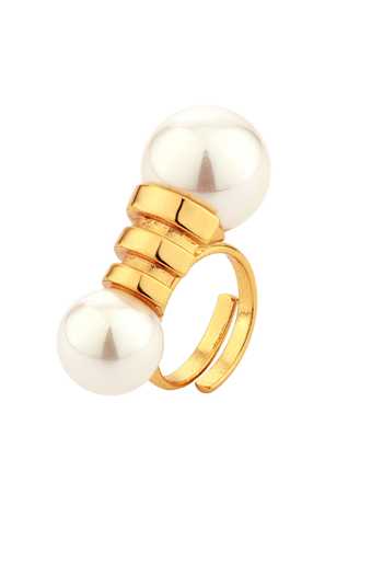 Shop_Anaash_White Node Embellished Ring _Online_at_Aza_Fashions