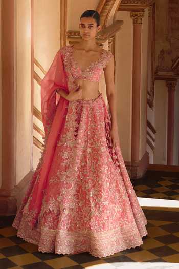 Anushree Reddy Advika Embroidered Lehenga Set