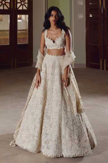 Anushree Reddy Athena Embroidered Bridal Lehenga Set