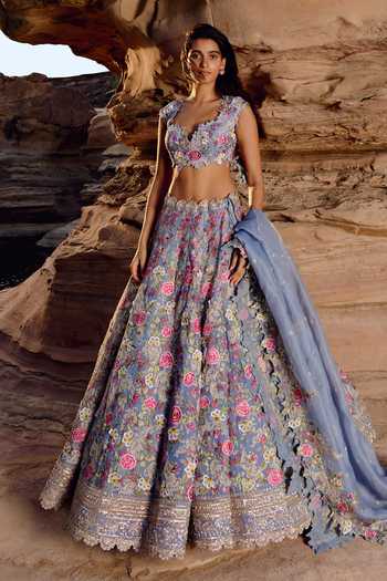 Anushree Reddy Umang Embroidered Lehenga Set