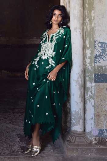 Anushree Reddy Amra Embroidered Kaftan Set