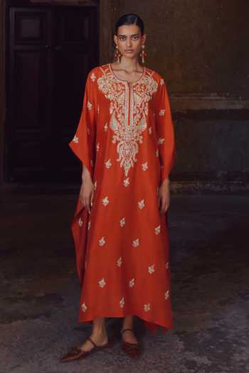 Anushree Reddy Inaya Embroidered Kaftan Set