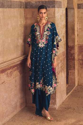 Anushree Reddy Umang Embroidered Kaftan Set