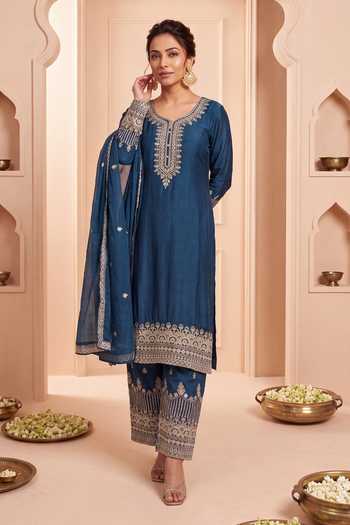 Khwaab By Sanjana Lakhani Embroidered Kurta Pant Set 