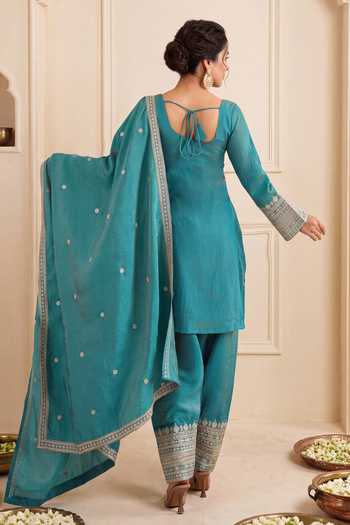 Khwaab By Sanjana Lakhani Embroidered Kurta Salwar Set 