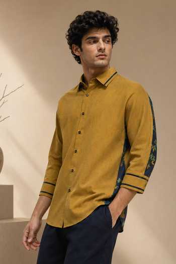Mayank Modi - Men The Tuscan Sun Printed Shirt