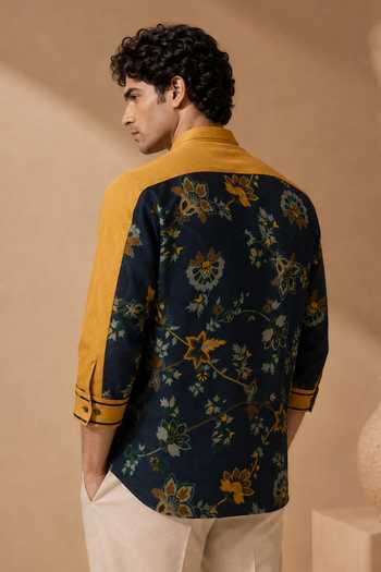 Mayank Modi - Men The Tuscan Sun Printed Shirt