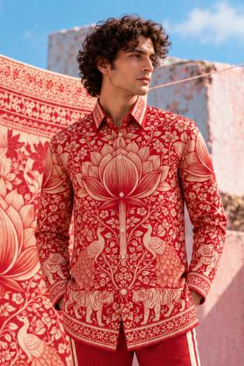 Mr. Ajay Kumar Ramenez Heritage Print Shirt 
