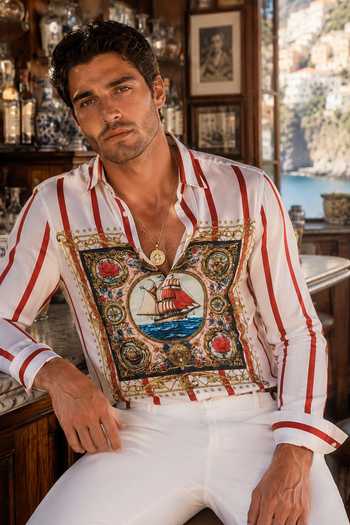 Mr. Ajay Kumar Captain Striper Shirt