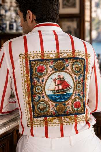 Mr. Ajay Kumar Captain Striper Shirt