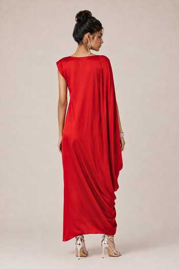 NA-KA Boat Neck Dress 