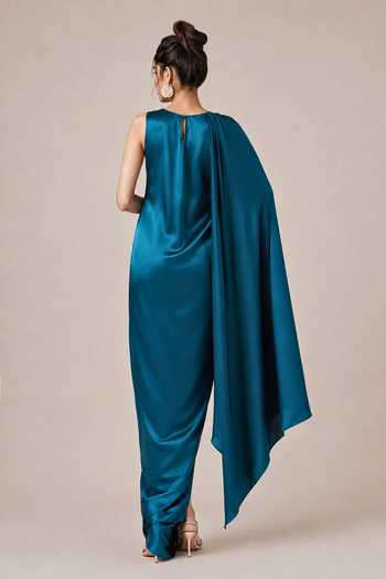 NA-KA Boat Neck Gown 