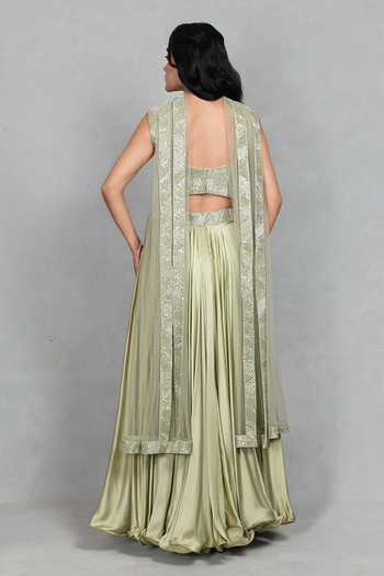 Bohame Alara Embroidered Blouse Lehenga Set