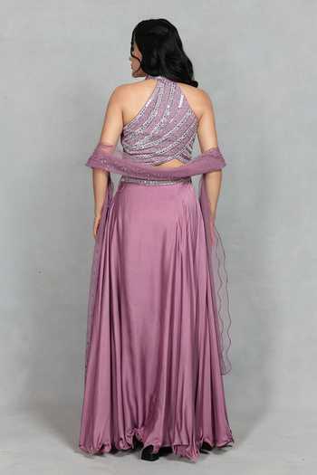 Bohame Zareen Embroidered Blouse Lehenga Set