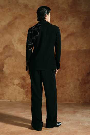 Aman Takyar Embroidered Zipper Jacket