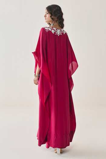 Seema Thukral Tatiana Embellished Yoke Kaftan