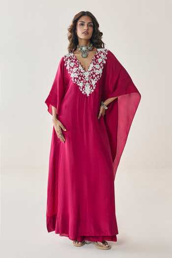 Seema Thukral Tatiana Embellished Yoke Kaftan