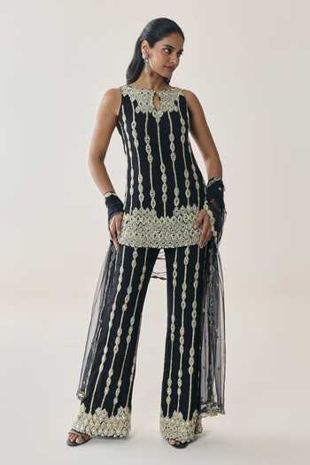 Seema Thukral Laurel Embellished Kurta Pant Set