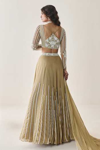 Seema Thukral Sage Embellished Skirt Set