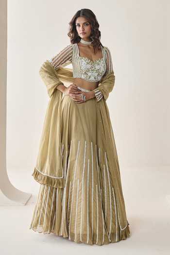 Seema Thukral Sage Embellished Skirt Set