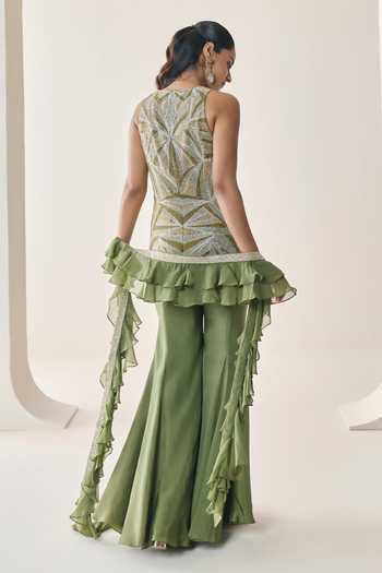 Seema Thukral Freya Embellished Jacket Pant Set