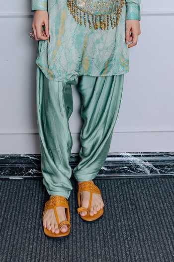 Punit Balana Green Silk, Satin Sage Kurta Set Online at Aza Fashions Punit Balana_Green Silk, Satin Sage Kurta Set _Online_at_Aza_Fashions