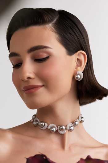 Anaash Raya Pearl Choker