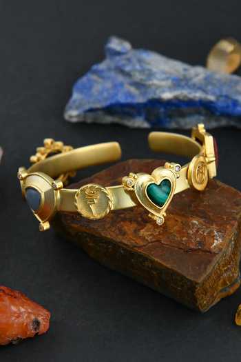 Totapari Sacred Flow Seven Chakra Cuff Bracelet 