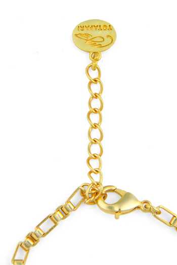Buy Totapari Gold Plated 7 Chakra Resonance Sounds Coin Bracelet Online at Aza Fashions Buy_Totapari_Gold Plated 7 Chakra Resonance Sounds Coin Bracelet _Online_at_Aza_Fashions