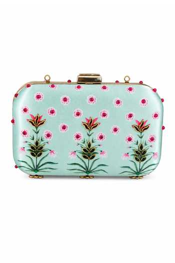 Puneet Gupta Mughal Painting Inspired Clutch Bag