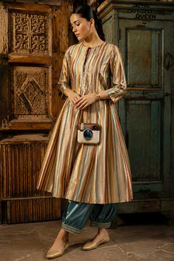 Puneet Gupta Vintage Instagram Print Clutch