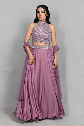 Bohame Zareen Embroidered Blouse Lehenga Set