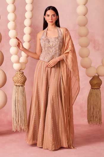 Chamee & Palak Rooh Embroidered Corset Palazzo Set 
