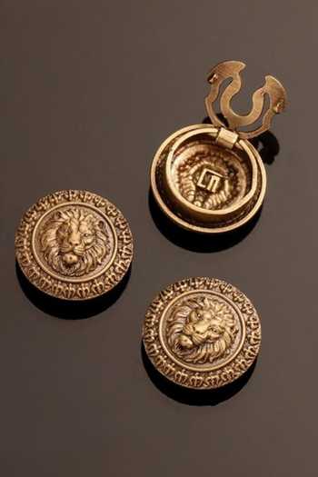Cosa Nostraa Shakti Vahana Button Covers - Set Of 3 