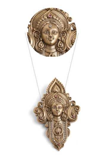 Buy_Cosa Nostraa_Gold Maa Mahima Brooch 