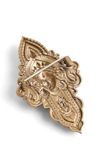 Shop_Cosa Nostraa_Gold Maa Mahima Brooch 