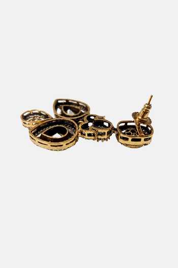 Joules By Radhika Gold Plated Elavya Embellished Necklace Set Online at Aza Fashions Joules By Radhika_Gold Plated Elavya Embellished Necklace Set _Online_at_Aza_Fashions