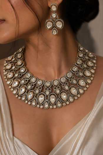 Joules By Radhika Elavya Embellished Necklace Set