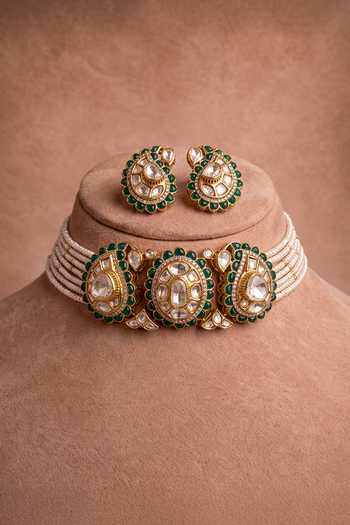 Joules By Radhika Neyvika Embellished Necklace Set