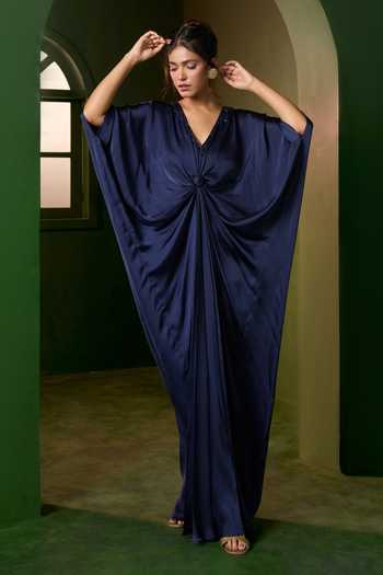 Omana By Ranjana Bothra Riviera Knotted Kaftan 