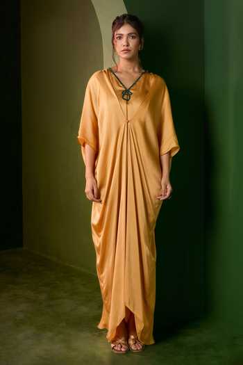 Omana By Ranjana Bothra Celeste Stud Kaftan 