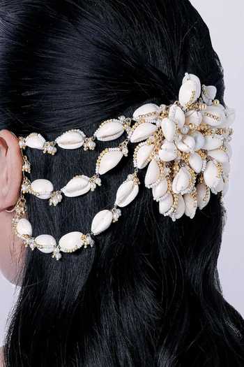 Vaidaan Artha Seashell Hair Accessory