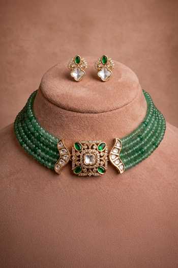 Joules By Radhika Vezoria Embellished Choker Set