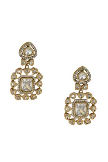Buy Nazaakat By Samara Singh Gold Plated Pendant Drop Embellished Necklace Set Online at Aza Fashions Buy_Nazaakat By Samara Singh_Gold Plated Pendant Drop Embellished Necklace Set _Online_at_Aza_Fashions