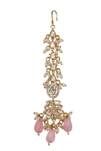 Buy Nazaakat By Samara Singh Gold Plated Pastel Stone Drop Embellished Necklace Set Online at Aza Fashions Buy_Nazaakat By Samara Singh_Gold Plated Pastel Stone Drop Embellished Necklace Set _Online_at_Aza_Fashions