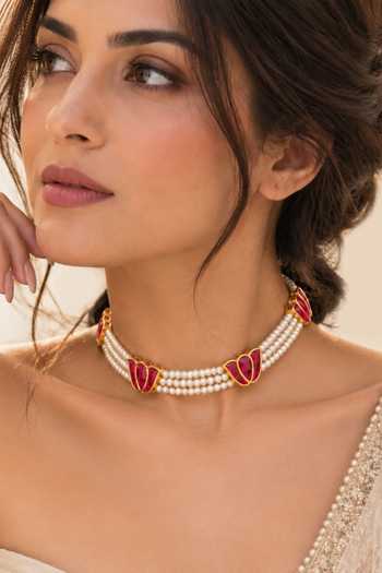 Queens Jewels Multi-Strand Choker 