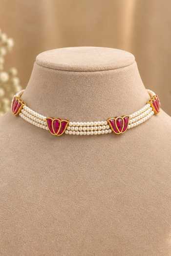 Queens Jewels Multi-Strand Choker 