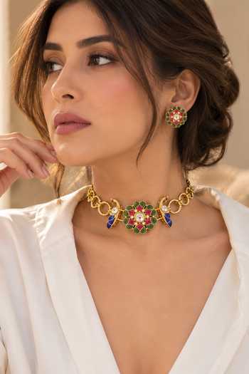 Queens Jewels Heritage Bird Choker Set 