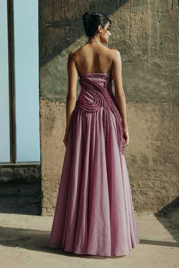 Supria Munjal Braided Corset Gown 